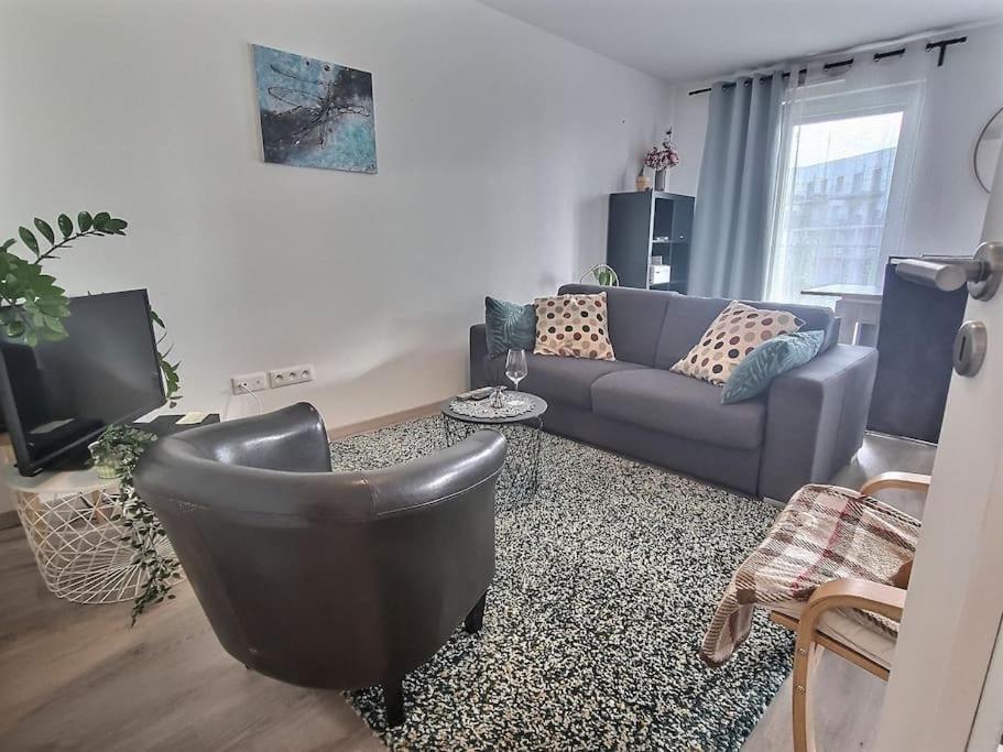 Superbe Appartement Avec 2 Balcons - Vue Sur La Cathedrale Environ 15 Min En Tram Strasbourg Exteriör bild