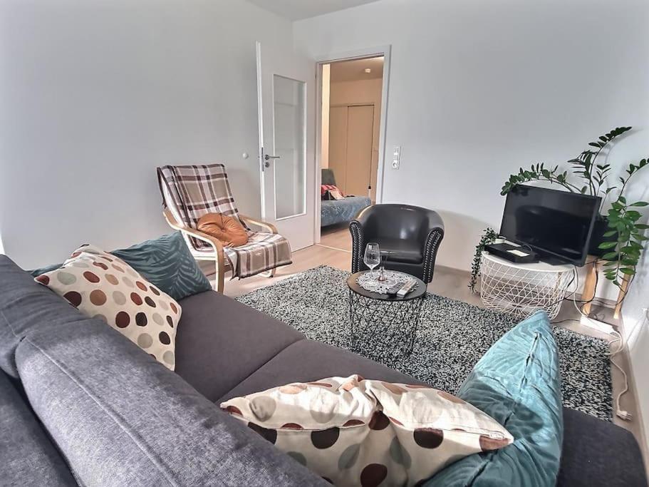 Superbe Appartement Avec 2 Balcons - Vue Sur La Cathedrale Environ 15 Min En Tram Strasbourg Exteriör bild